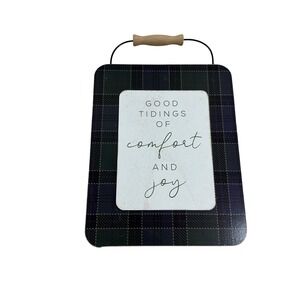 Home‎ Decor Holiday Sign Wooden Green Rustic Farmhouse Christmas